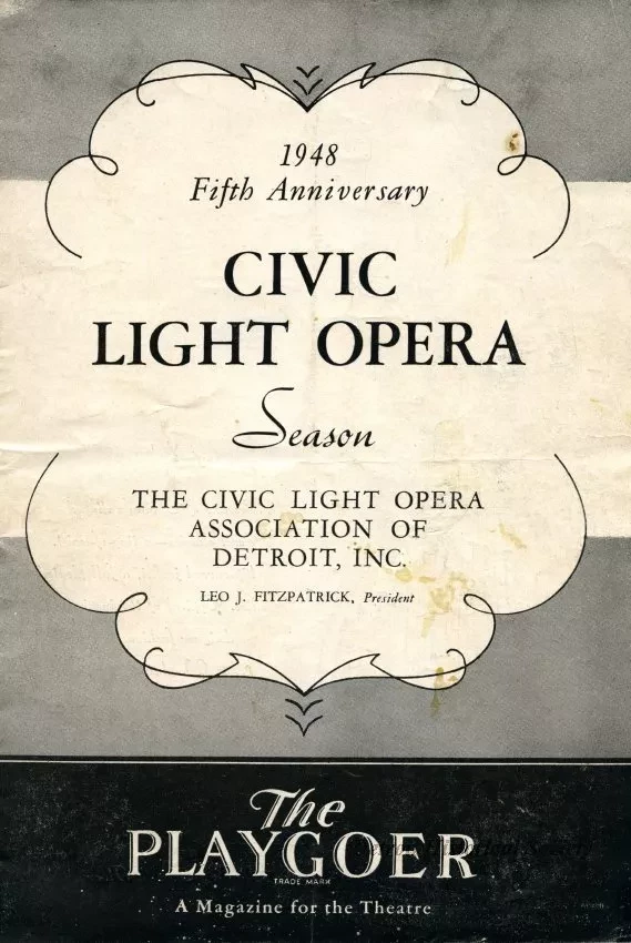 Program, Theater - The Playgoer