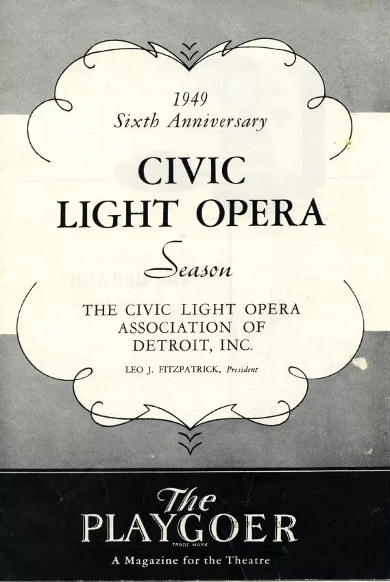 Program, Theater - The Playgoer