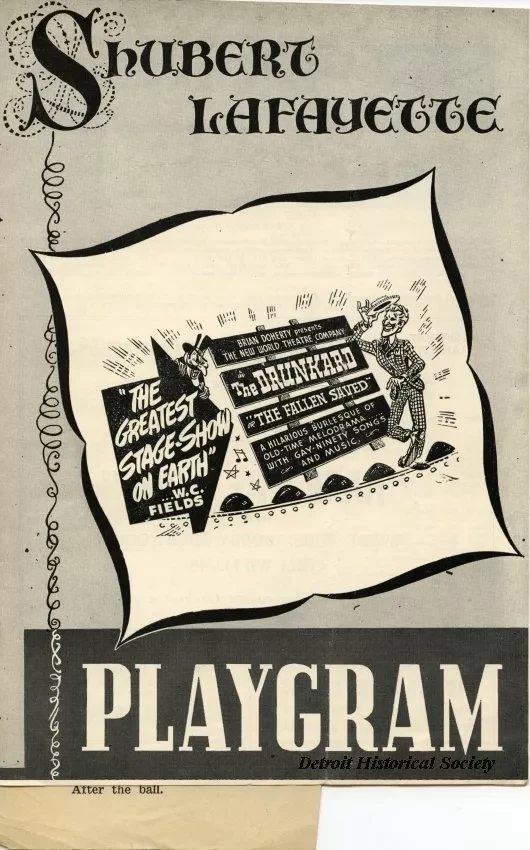 Program, Theater - Shubert Lafayette Playgram, Vol. 4, No. 14