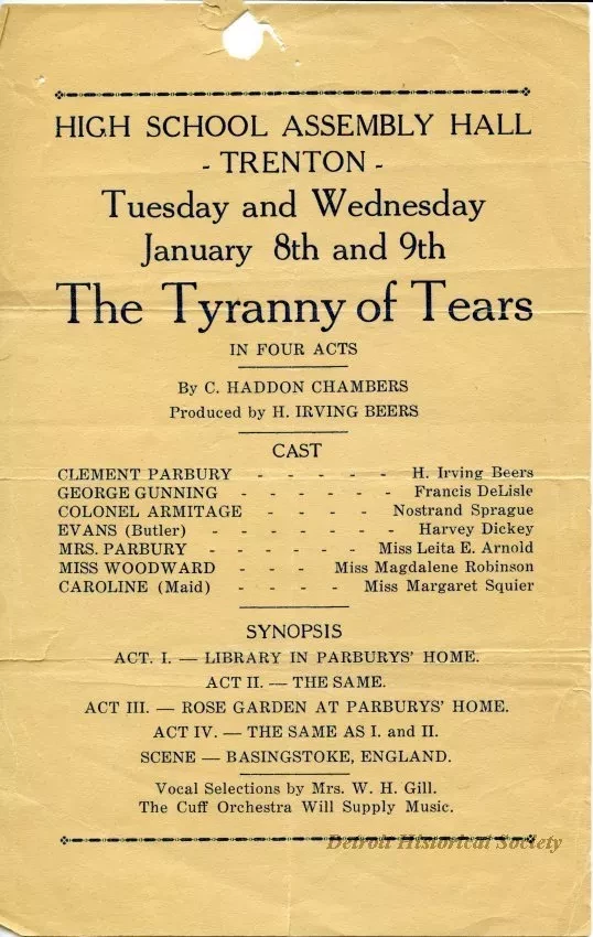 Program, Theater