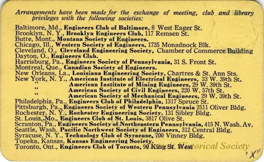 Card, Membership