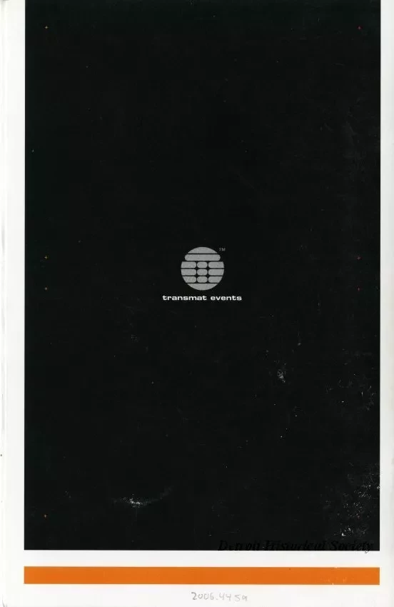Booklet - Movement,
Detroit's Electronic Music Festival 04