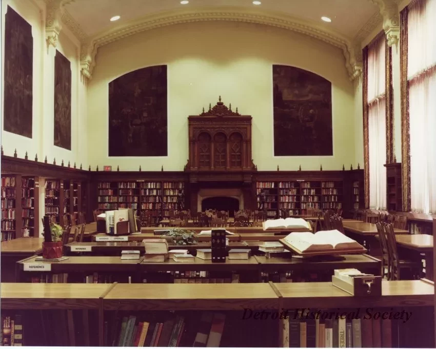 Print, Photographic - Fordson High Library (Mary Elizabeth Brice)