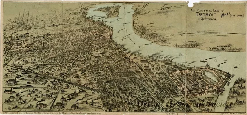Brochure - All Roads Will Lead to Detroit in September.  Why? / Detroit's Great Fair and Exposition