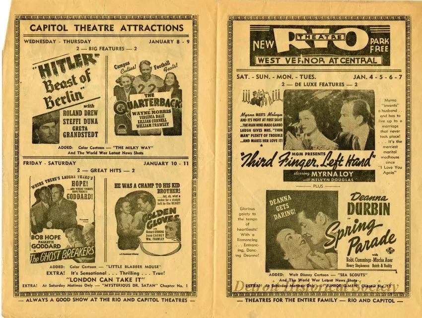 Program, Theater
