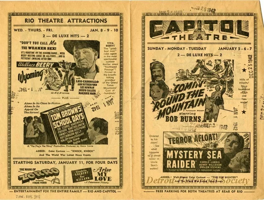 Program, Theater