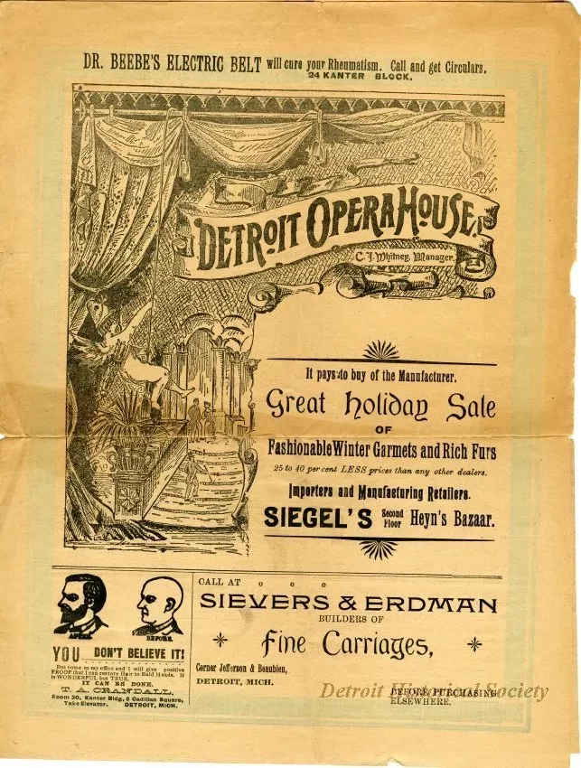 Program, Theater