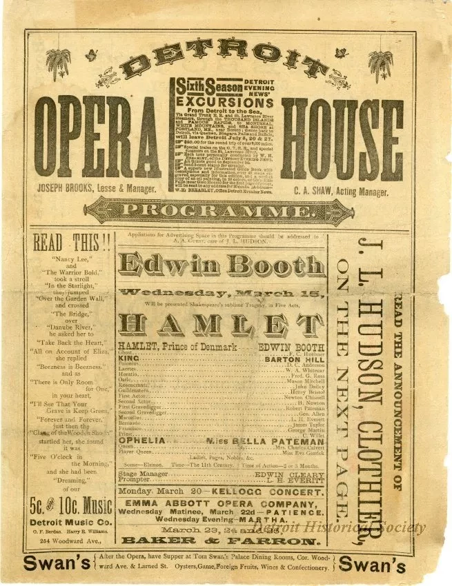 Program, Theater