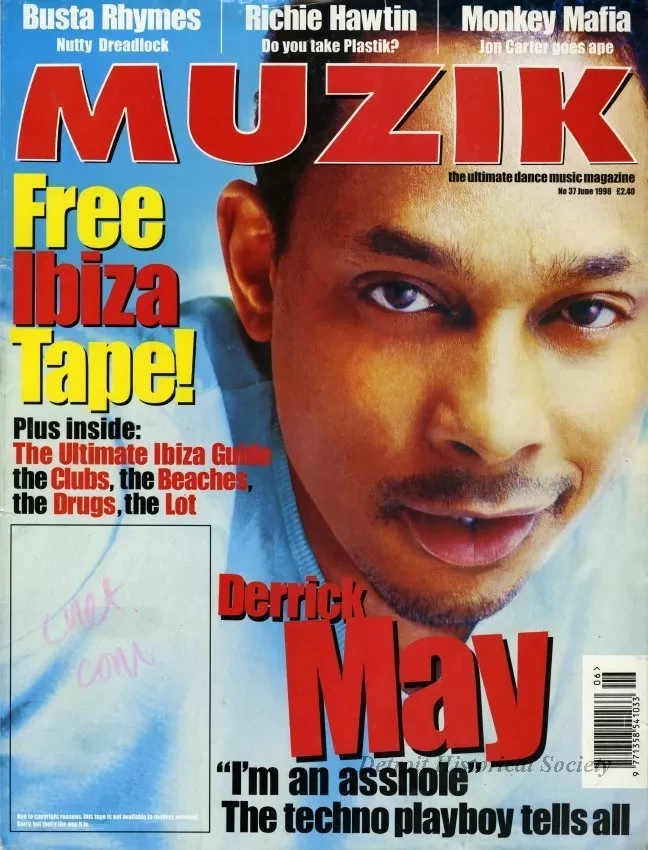 Magazine - Muzik - the Ultimate Dance Music Magazine, No. 37, June 1998