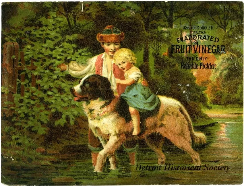 Card, Store - Evaporated Fruit Vinegar
for sale at J. B. Cron & Brothers Groceries