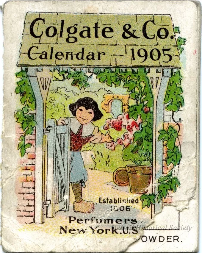 Calendar - Colgate & Company
Perfumers, New York, U.S.