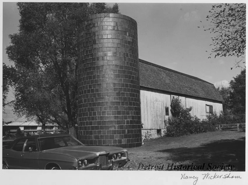 Print, Photographic - Wilson Barn, Joy Rd. and W. Chicago