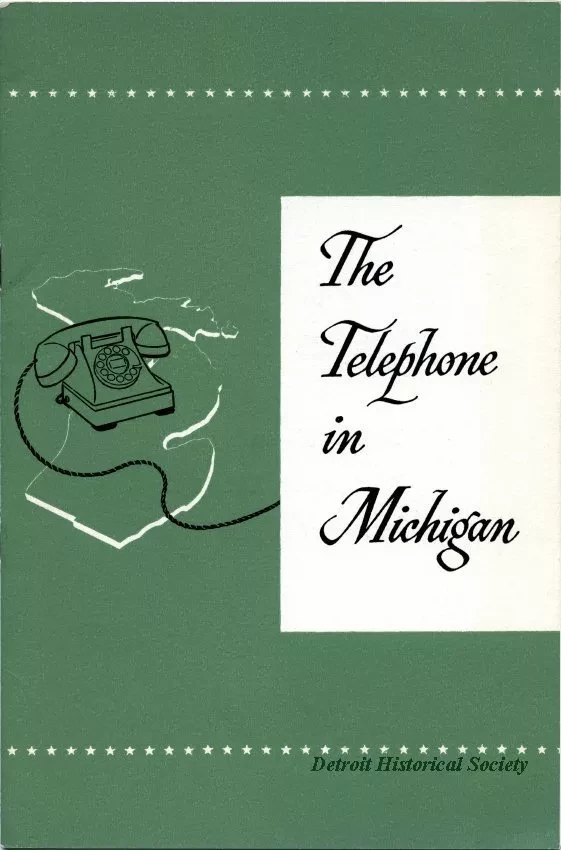 Booklet - The Telephone in Michigan