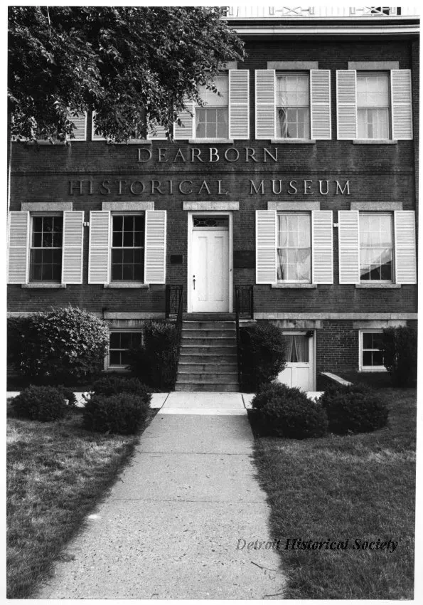 Print, Photographic - Dearborn Historical Museum on Michigan Ave.