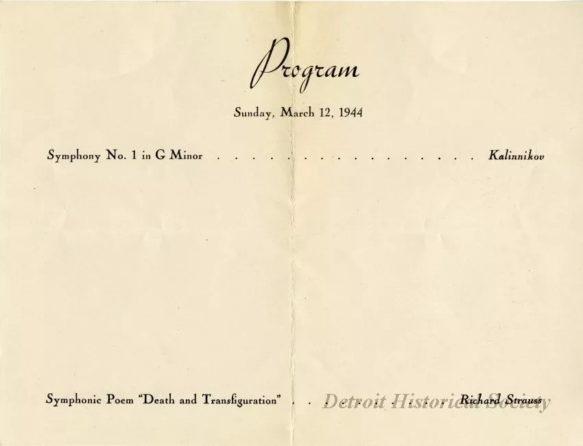 Program, Theater