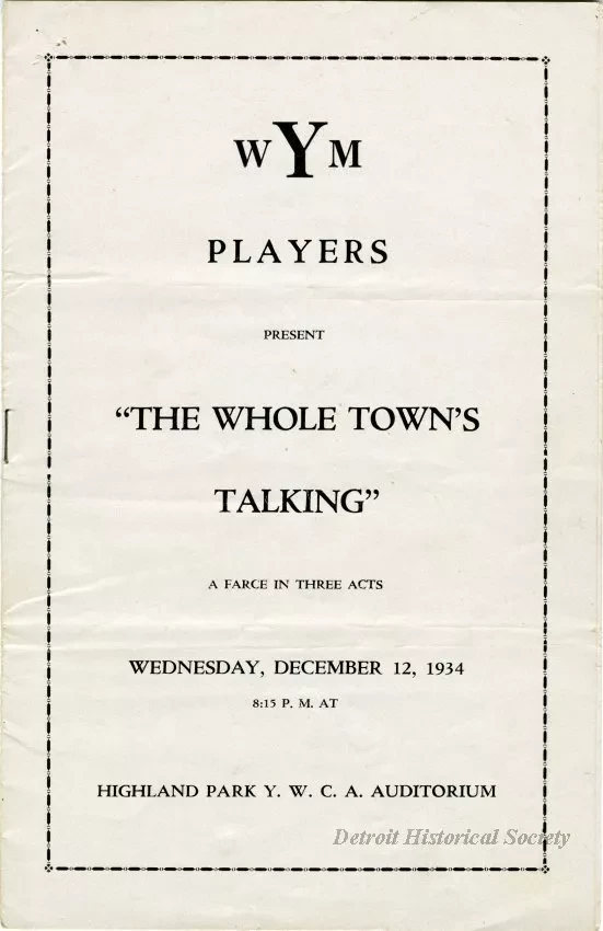 Program, Theater