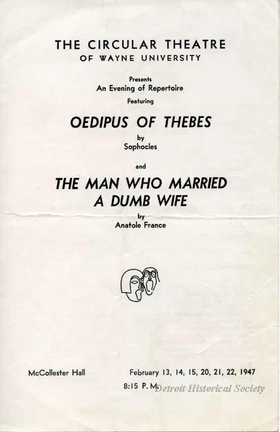 Program, Theater