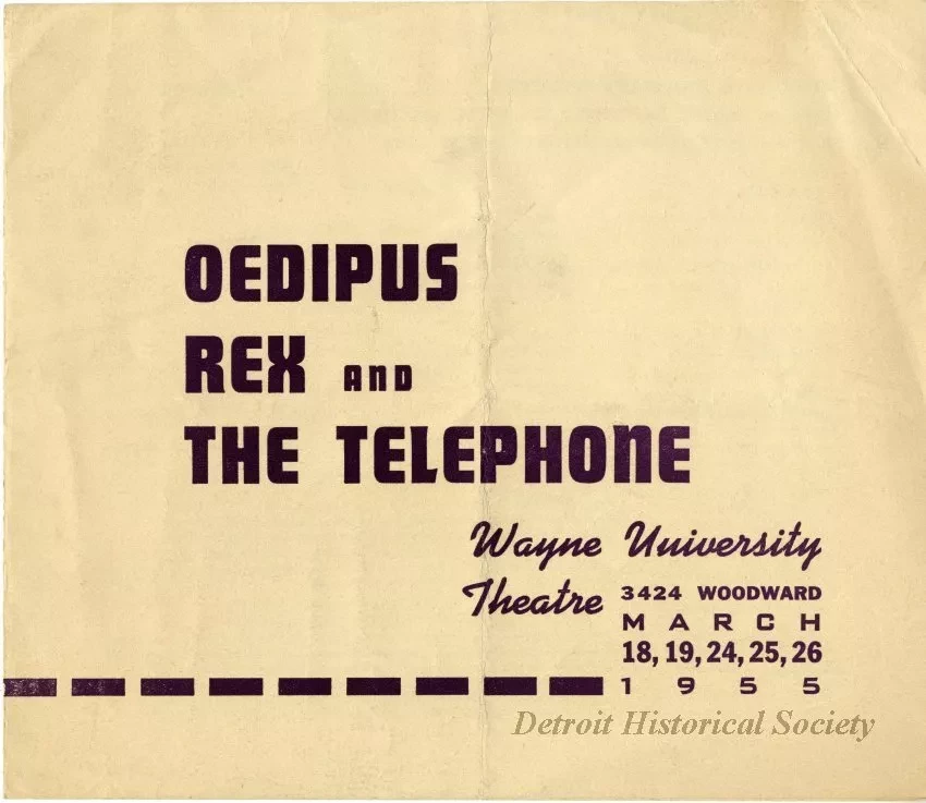 Program, Theater
