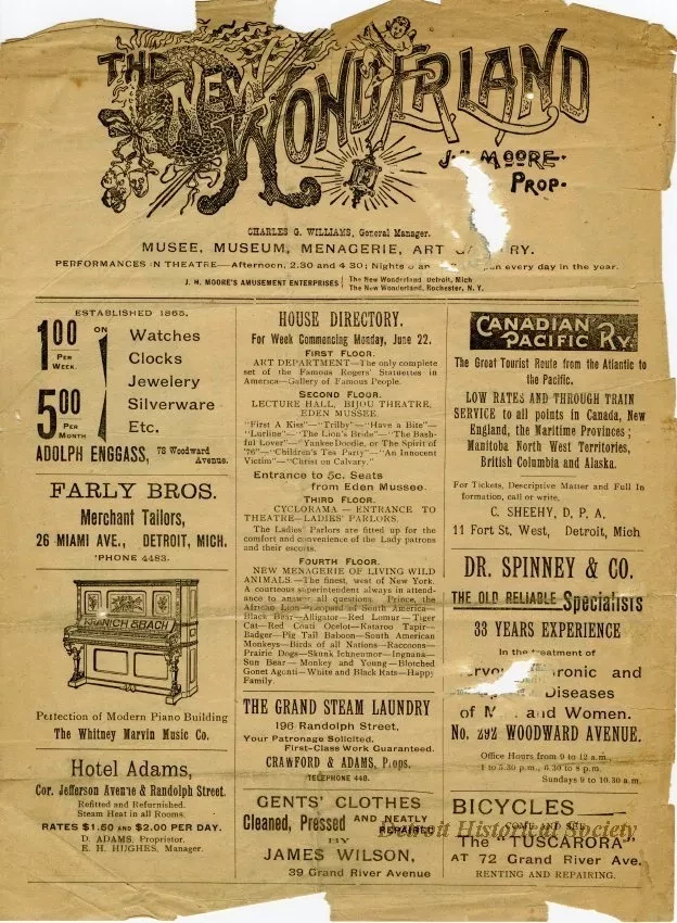 Program, Theater
