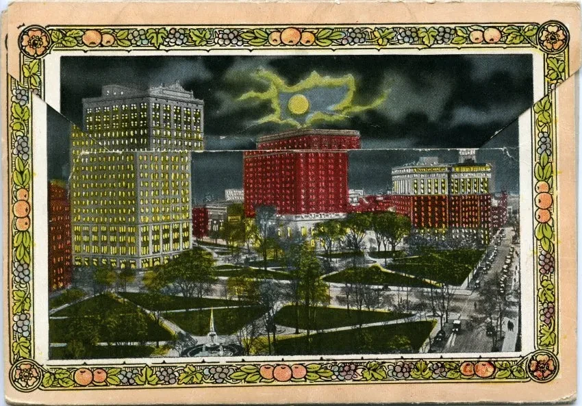 Post Folder - Souvenir Folder of Detroit, Mich.