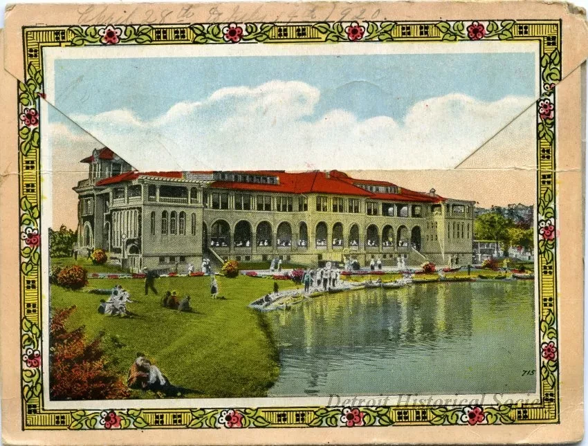 Post Folder - Souvenir Folder of Detroit, Mich.
