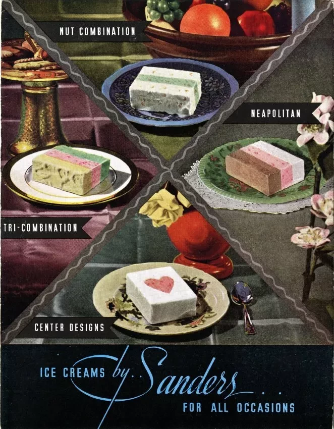 Menu - Ice Creams by Sanders for All Occasions