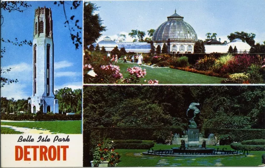 Postcard - Belle Isle Park, Detroit