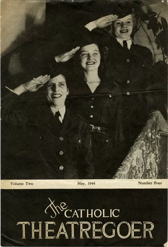 Program, Theater - The Catholic Theatregoer, Volume Two, Number Four