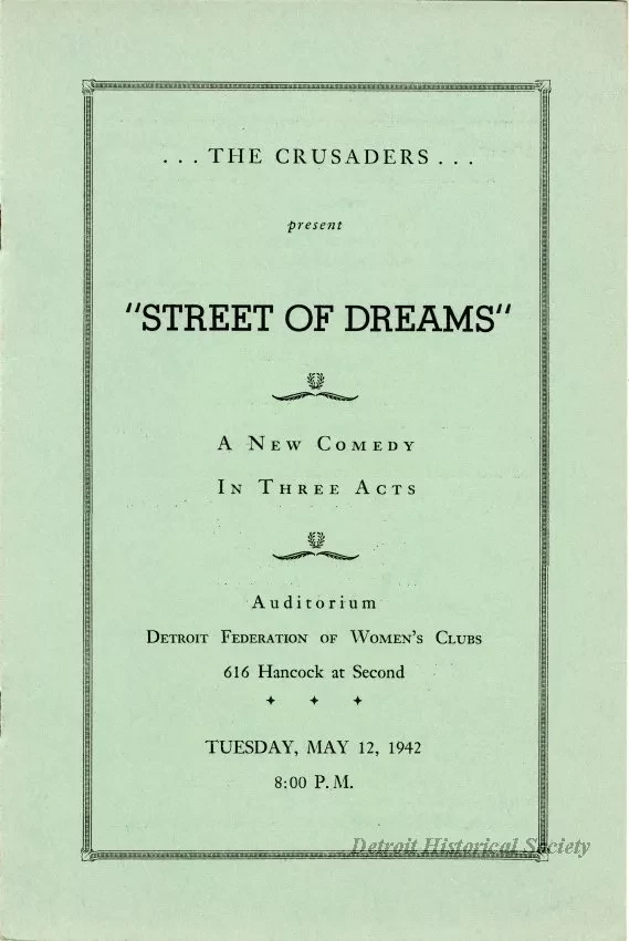 Program, Theater
