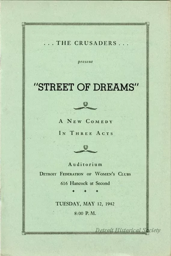 Program, Theater