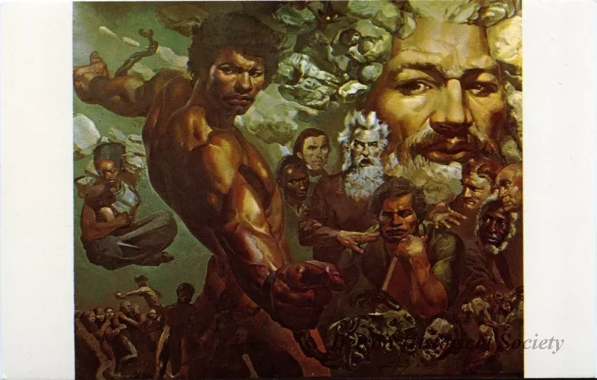 Postcard - The Life & Times of Frederick Douglass