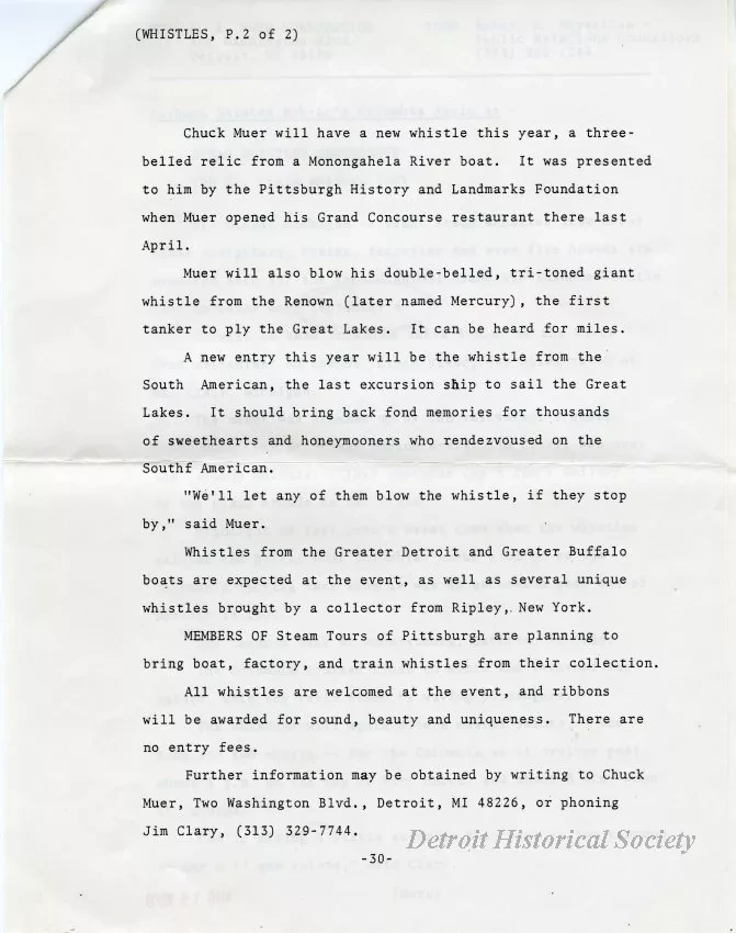 Print, Photographic - Bob-Lo Island Collection