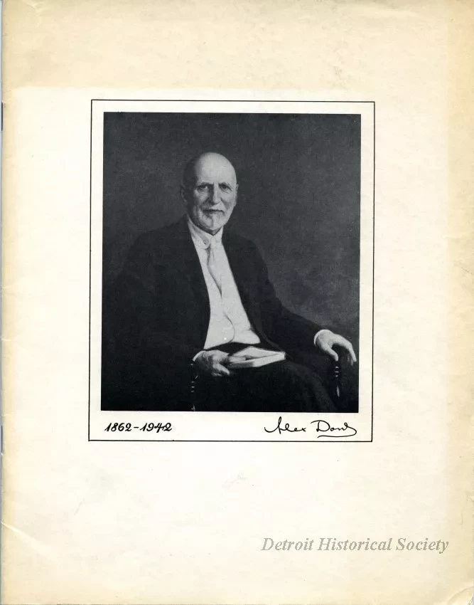 Booklet - Alex Dow,1862-1942