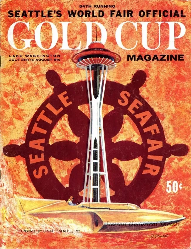Program - Seattle World's Fair 
Official Gold Cup Magazine
