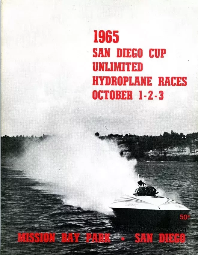 Program - 1965 San Diego Cup
Unlimited Hydroplane Races