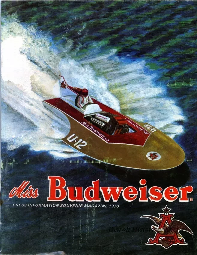 Program - Miss Budweiser
Press Information Souvenir Magazine, 1970