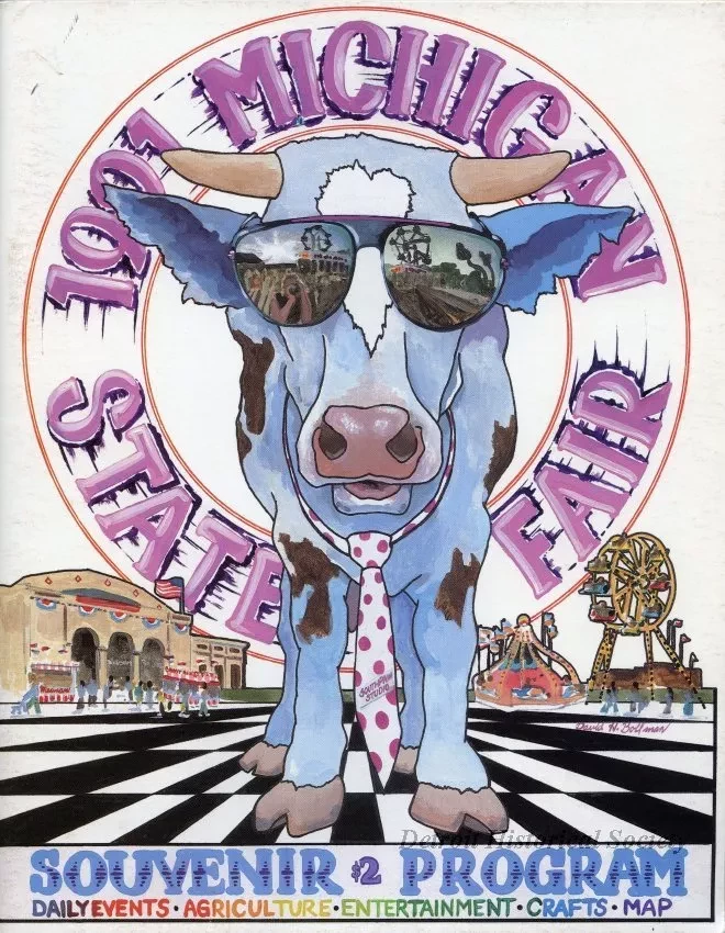Program - 1991 Michigan State Fair Souvenir Program