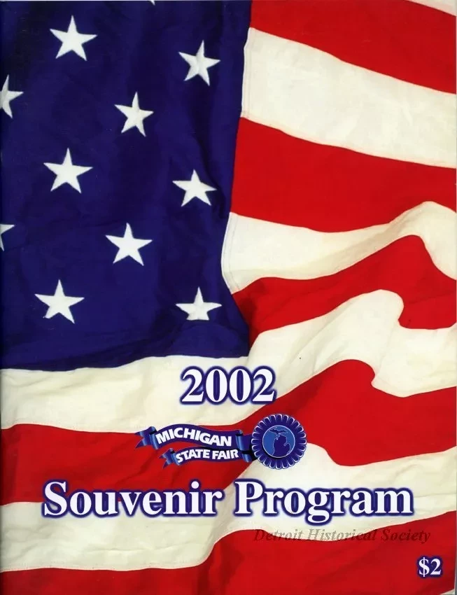 Program - 2002 Michigan State Fair Souvenir Program