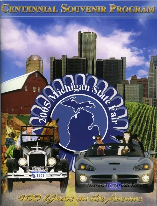 Program - 2005 Michigan State Fair Centennial Souvenir Program