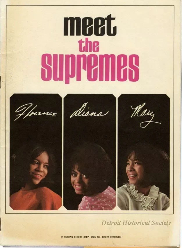 Booklet - Meet the Supremes