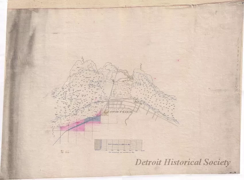 Chart, Navigational - Saut de Ste. Marie