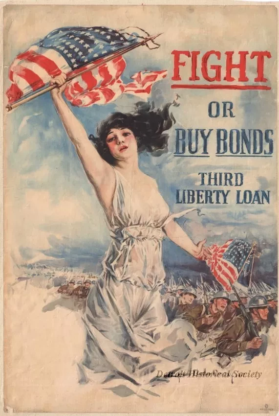 Poster - FIGHT OR BUY BONDS
Third Liberty Loan