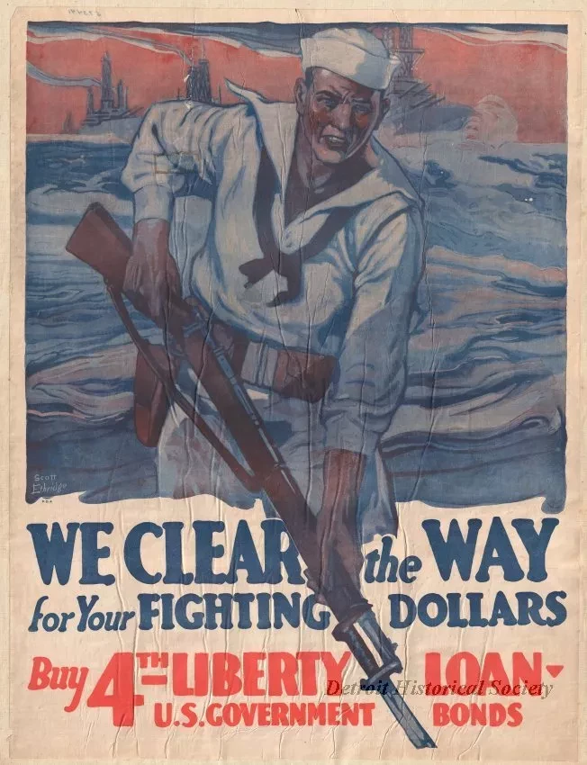 Poster - WE CLEAR the WAY for Your FIGHTING DOLLARS