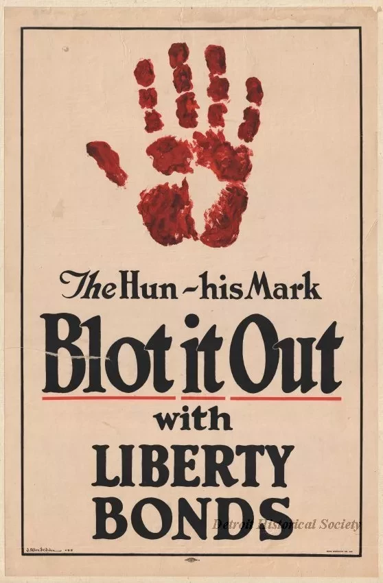 Poster - The Hun - His Mark
Blot It Out With Liberty Bonds