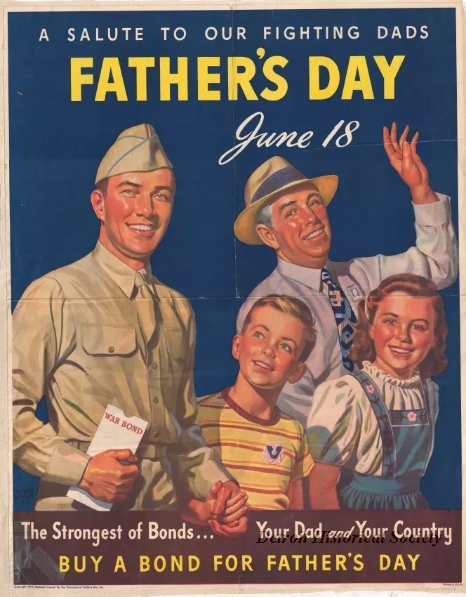 Poster - A Salute To Our Fighting Dads,
Father's Day, June 18