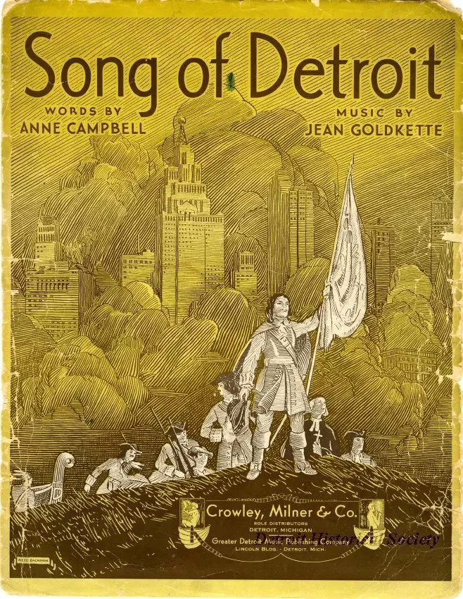 Music, Sheet - Song of Detroit