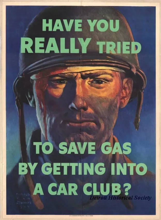 Poster - Have You Really Tried to Save Gas By Getting Into A Car Club?