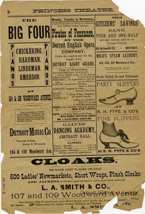 Program, Theater