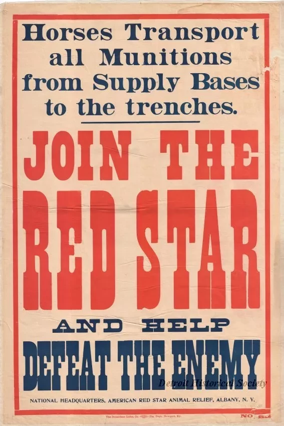 Poster - Join The Red Star and Help Defeat The Enemy