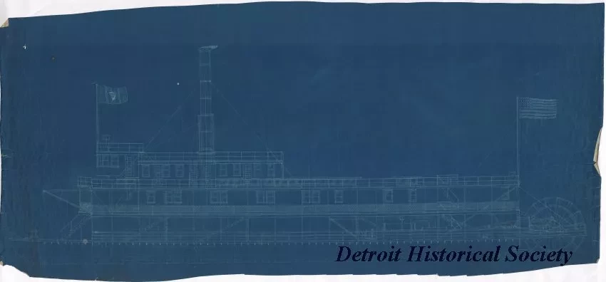 Blueprint - Mexican River Steamer